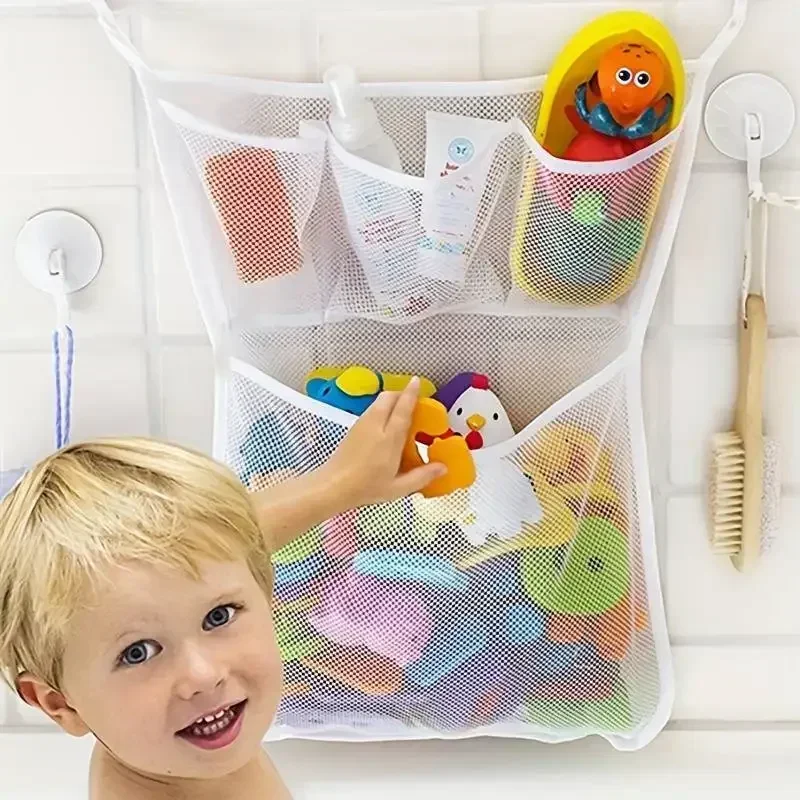 Kids Storage Toys - Filet de sac à jouets, organisateur