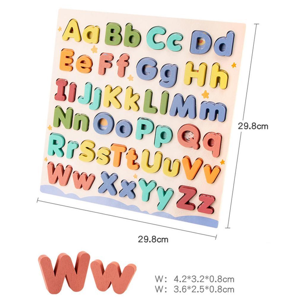 Kids Toys Cartoon Images - Jouet de puzzle en bois avec
