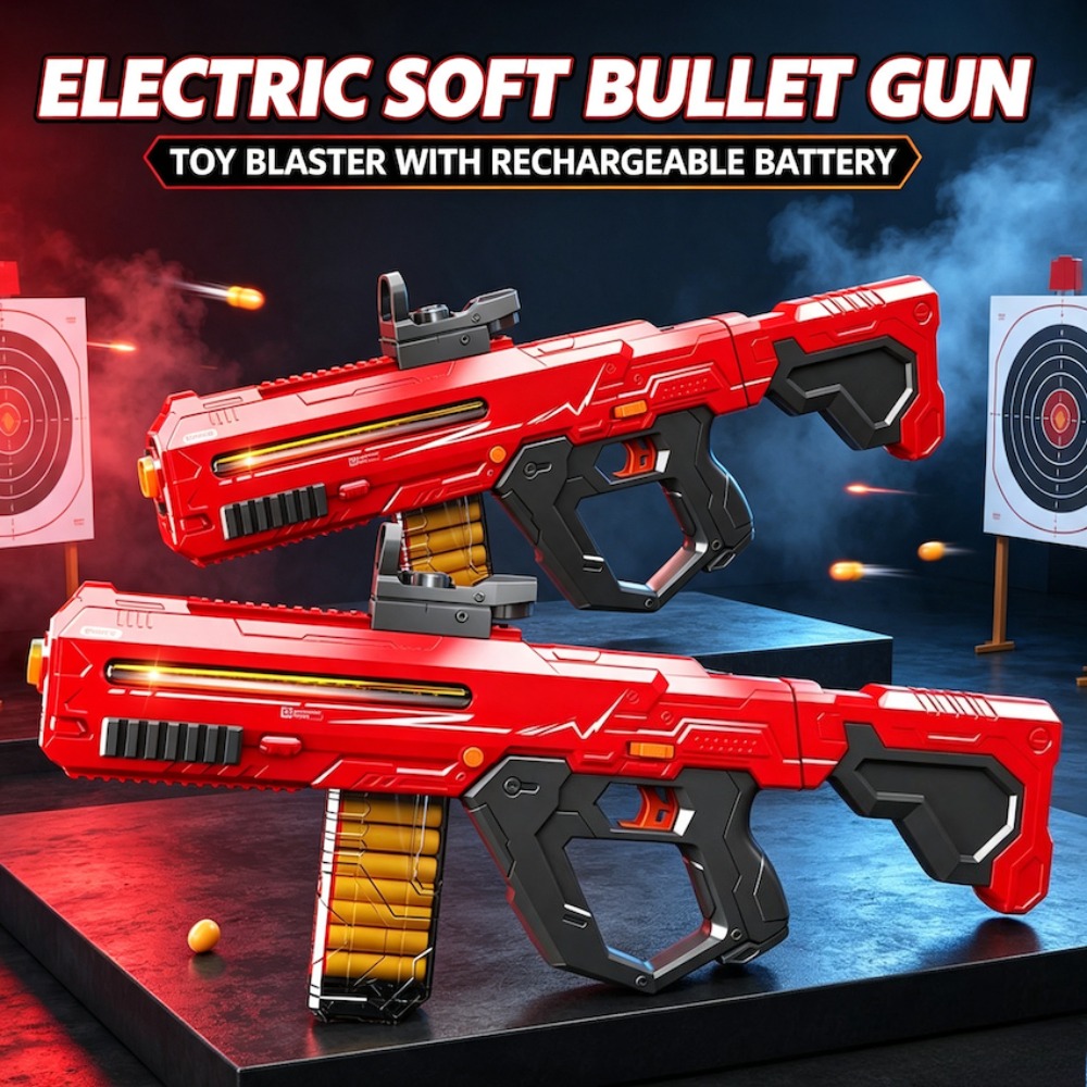 Foam Dart Gun - Pistolet jouet électrique à balles souples