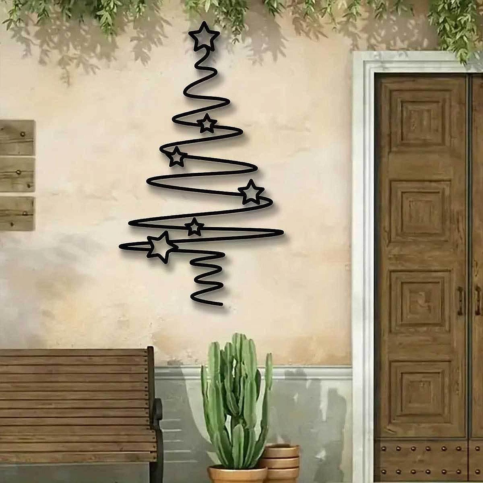 Kids Xmas Toys Ideas - Arbre de Noël mural monté, 11,8