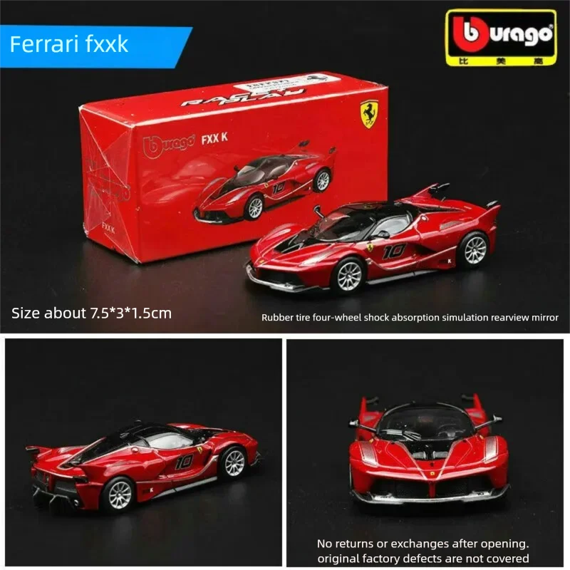 Kids Toys Car - Modèle de voiture miniature Bburago 1:64,