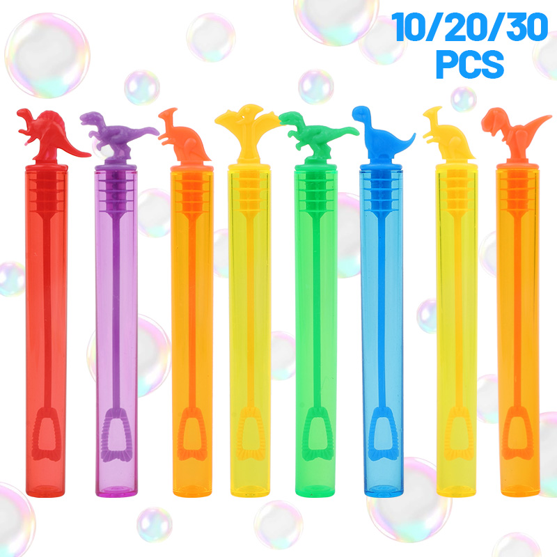 Kids Toys Youtube - 10/20/30 pièces Tubes à bulles dinosaures