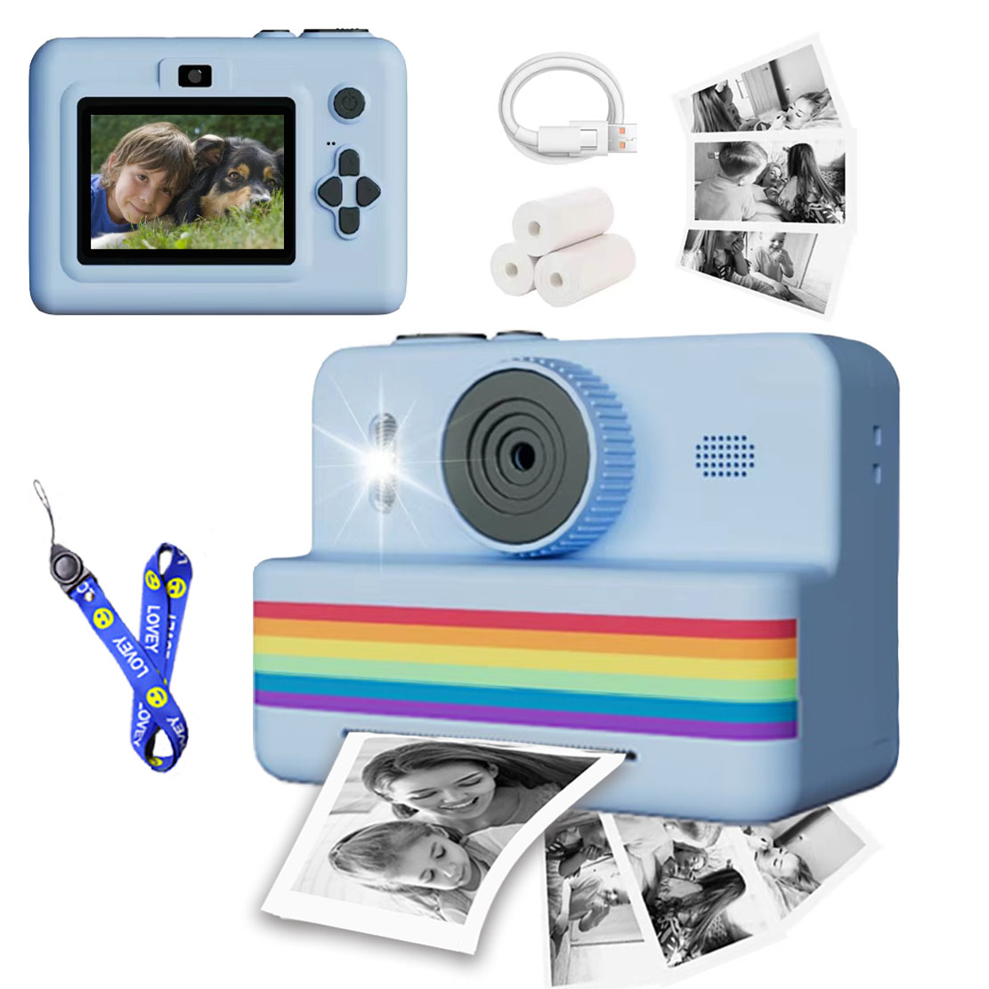 Kids Toys Youtube - Appareil photo numérique pour enfants pour