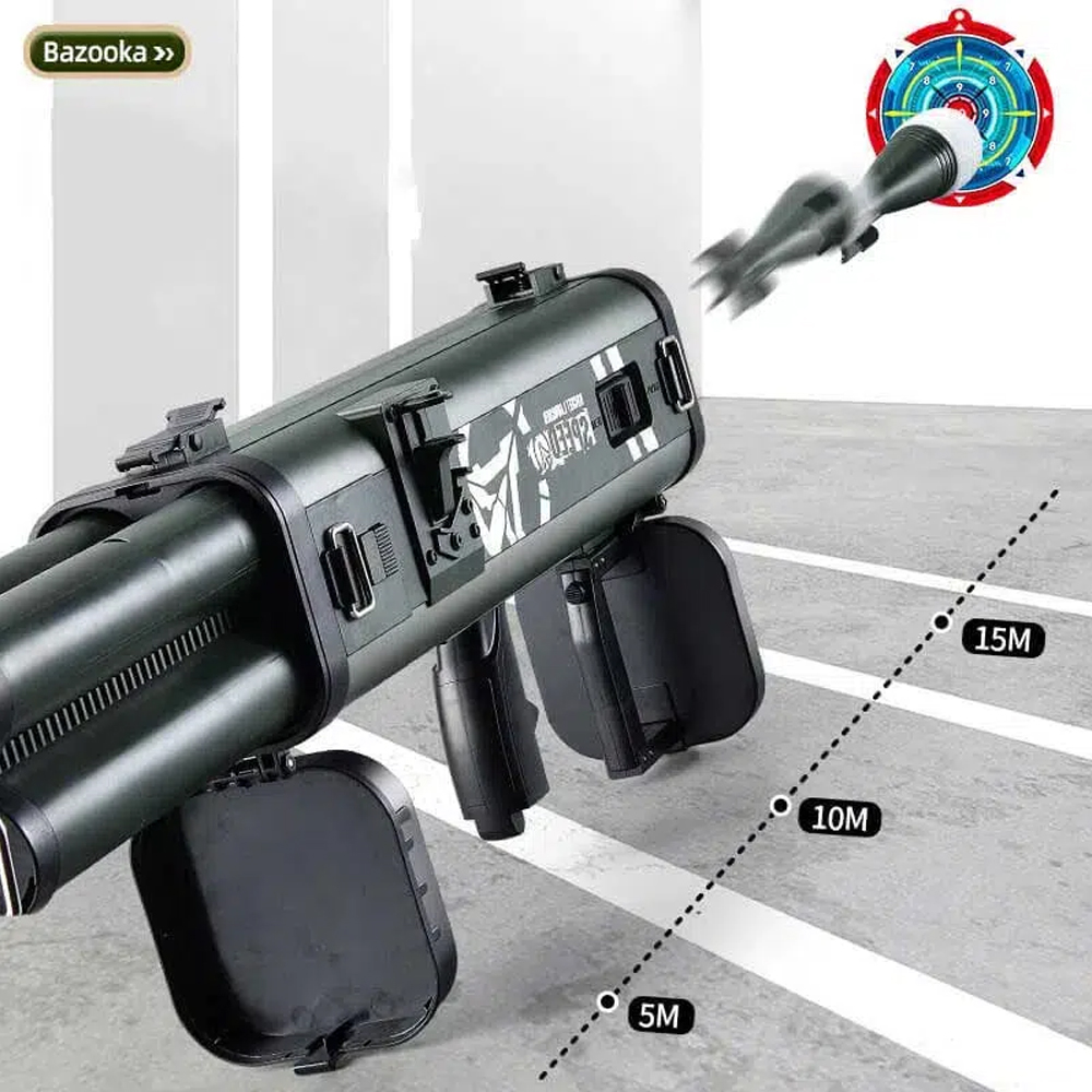 Lance-roquettes quadruple M202 - Foam Dart Gun avis et prix