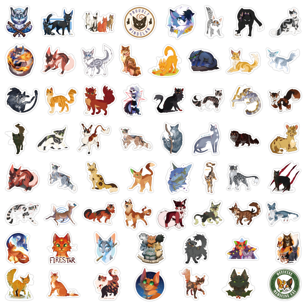60 pièces guerriers chats créa - Kids Toys Cartoon Images avis et prix