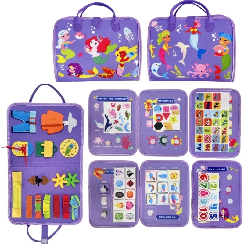 Tableau d'activités sensoriell - Kids Zip Toys avis et prix