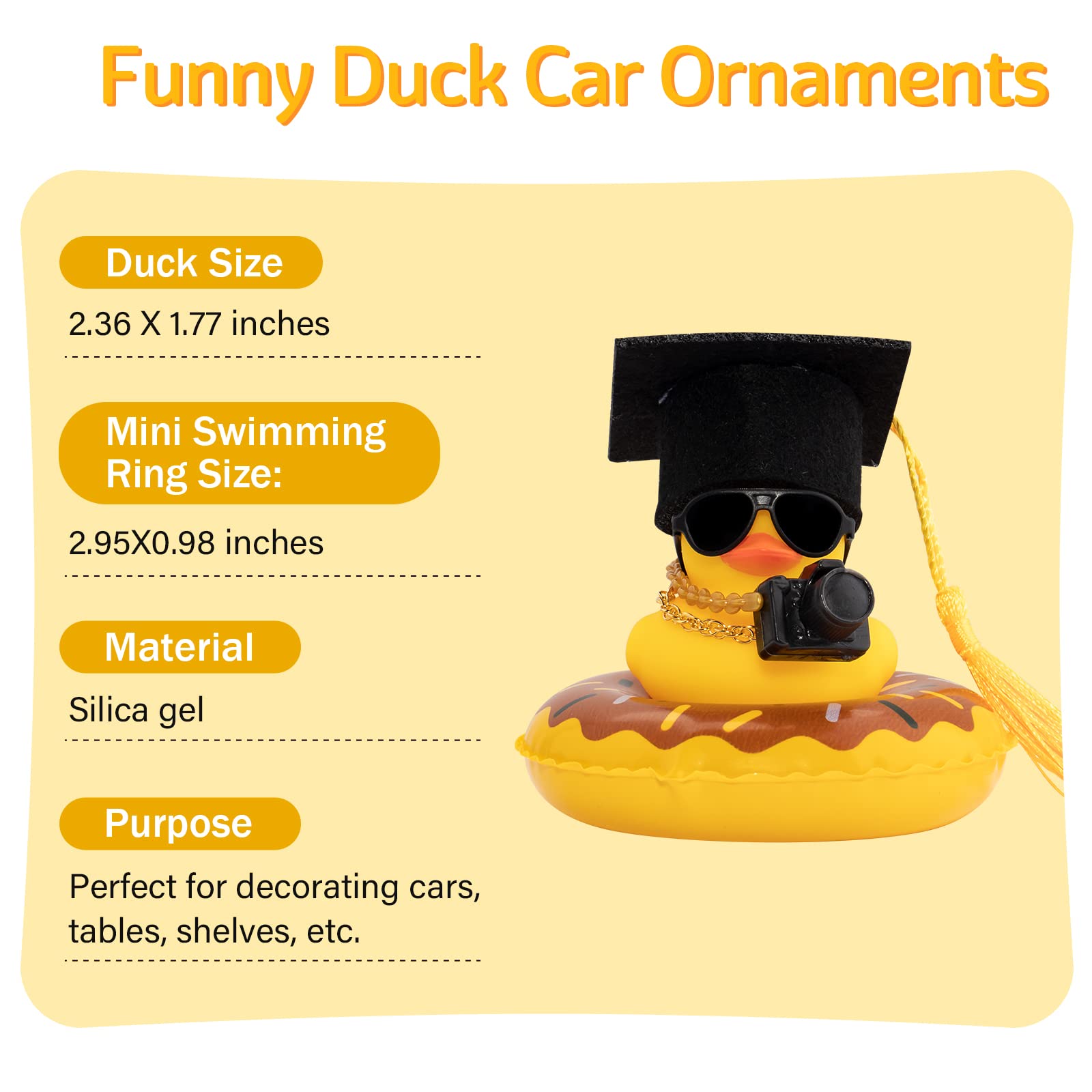 Canard de voiture en caoutchou - Rubber Duck Bath avis et prix