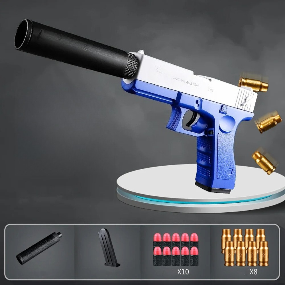 Pistolet jouet à balles molles - Foam Dart Gun avis et prix