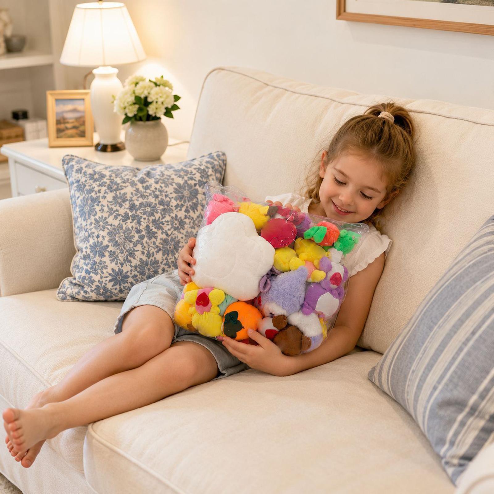 Rangement transparent anti-pou - Kids Storage Toys avis et prix