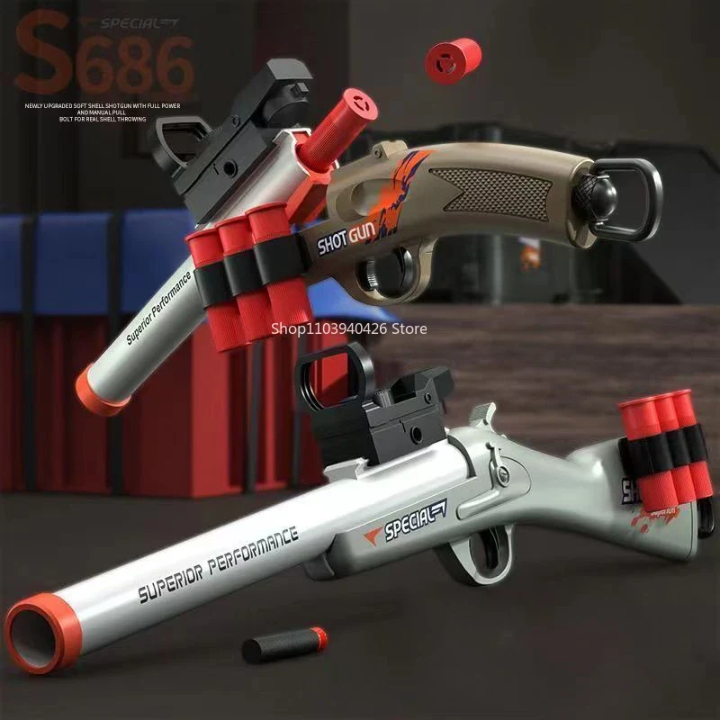 S686 Pistolet Lanceur de Bille - Foam Dart Gun avis et prix
