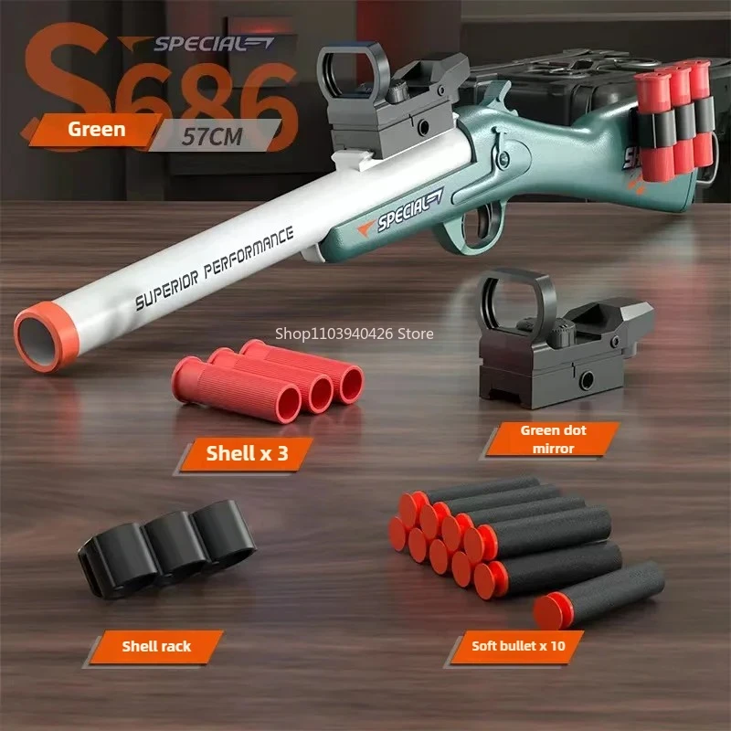 S686 Pistolet Lanceur de Bille - Foam Dart Gun avis et prix