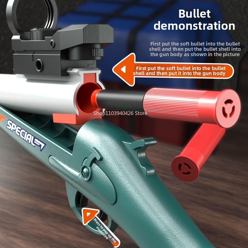 S686 Pistolet Lanceur de Bille - Foam Dart Gun avis et prix