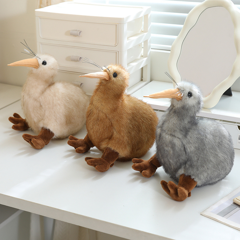 Peluche Kiwi réaliste et migno - Kids Toys New Zealand avis et prix