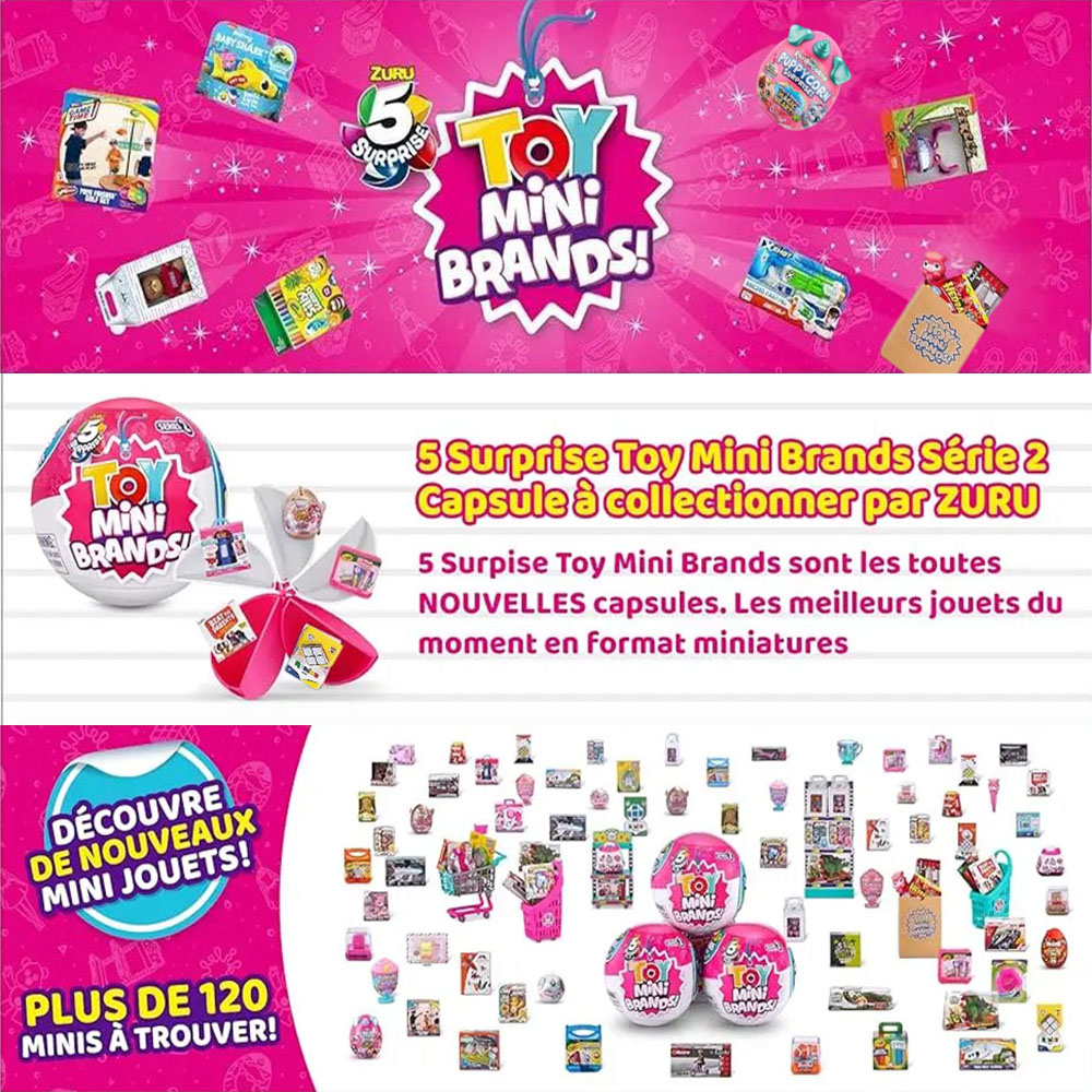 Zuru 5 Surprise Toy Mini Brand - Kids Toys Stores avis et prix