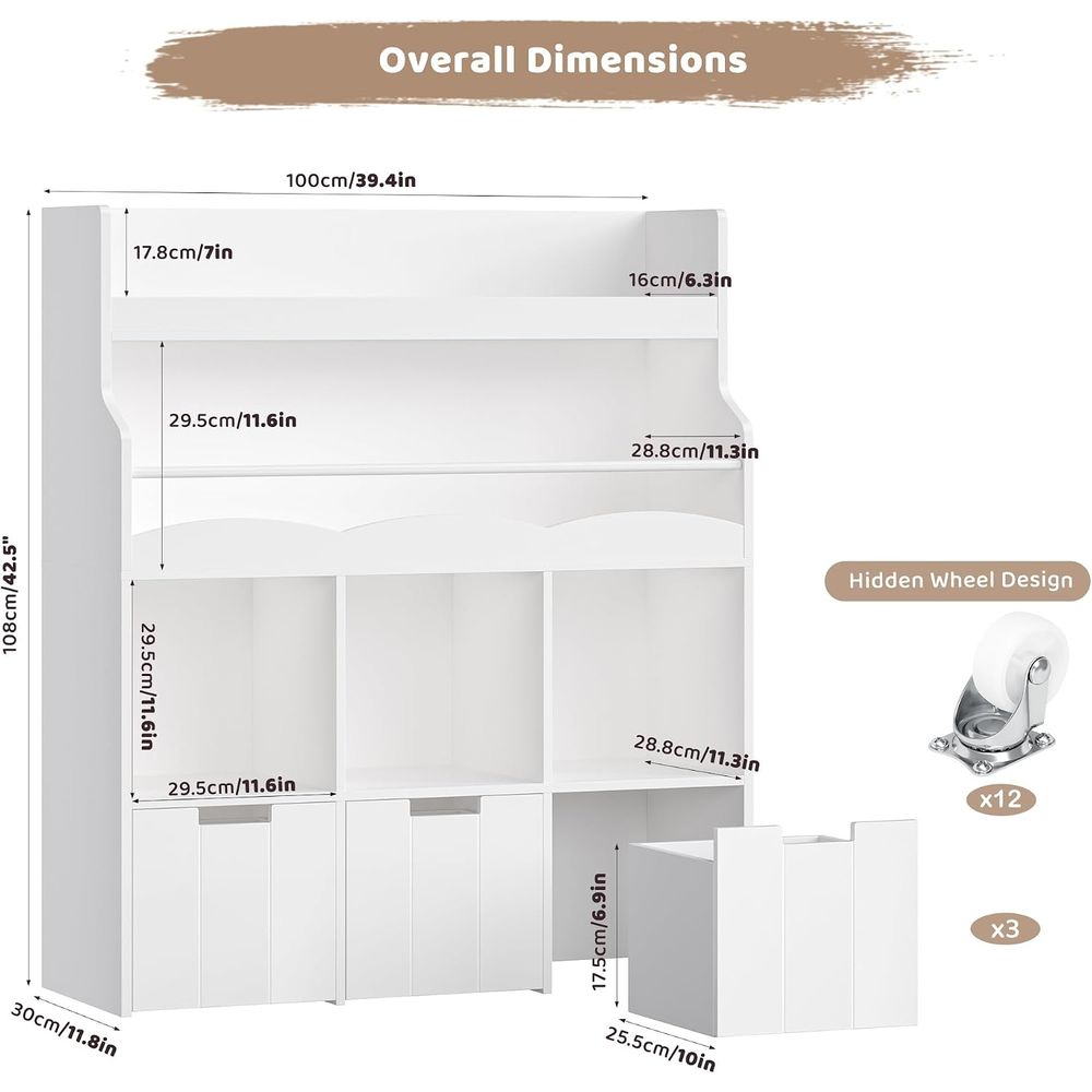 Organisateur de rangement pour - Kids Storage Toys avis et prix