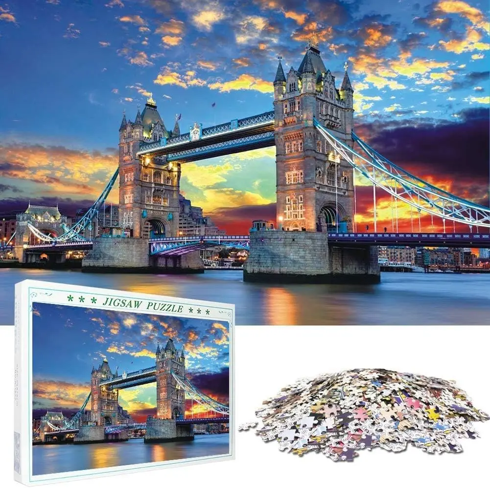 1000 pièces paysage célèbre Pu - Kids Toys London avis et prix