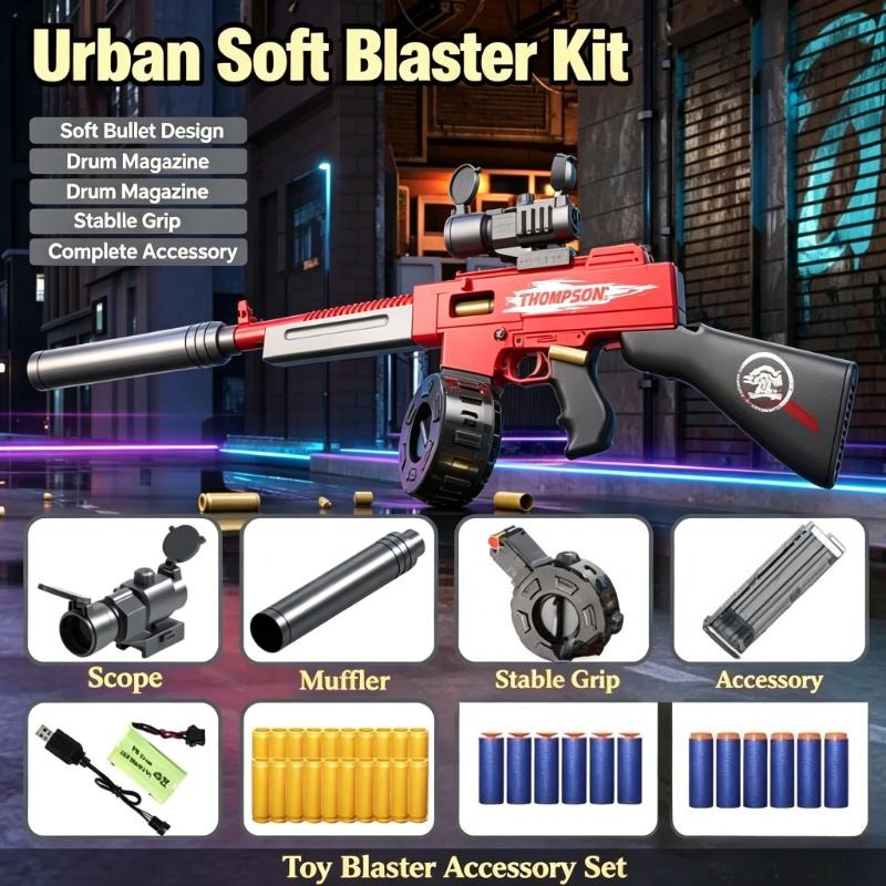 Modèle de jouet à balles soupl - Foam Dart Gun avis et prix