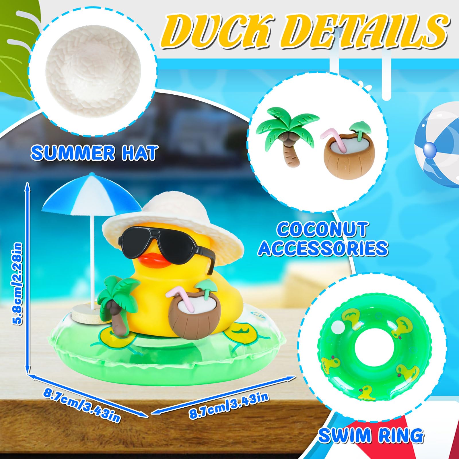 Ornements de voiture de canard - Rubber Duck Bath avis et prix