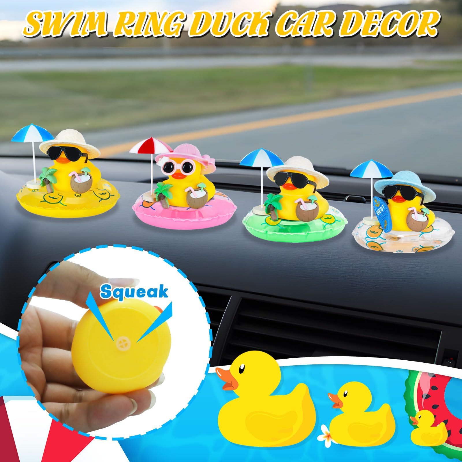 Ornements de voiture de canard - Rubber Duck Bath avis et prix