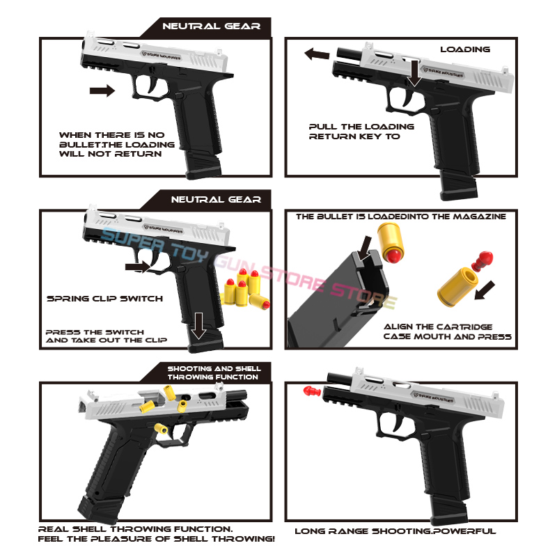2025.SIG17 Shell Ejceting joue - Foam Dart Gun avis et prix