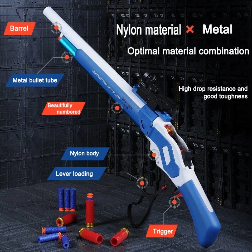 Pistolet jouet à balles molles - Foam Dart Gun avis et prix