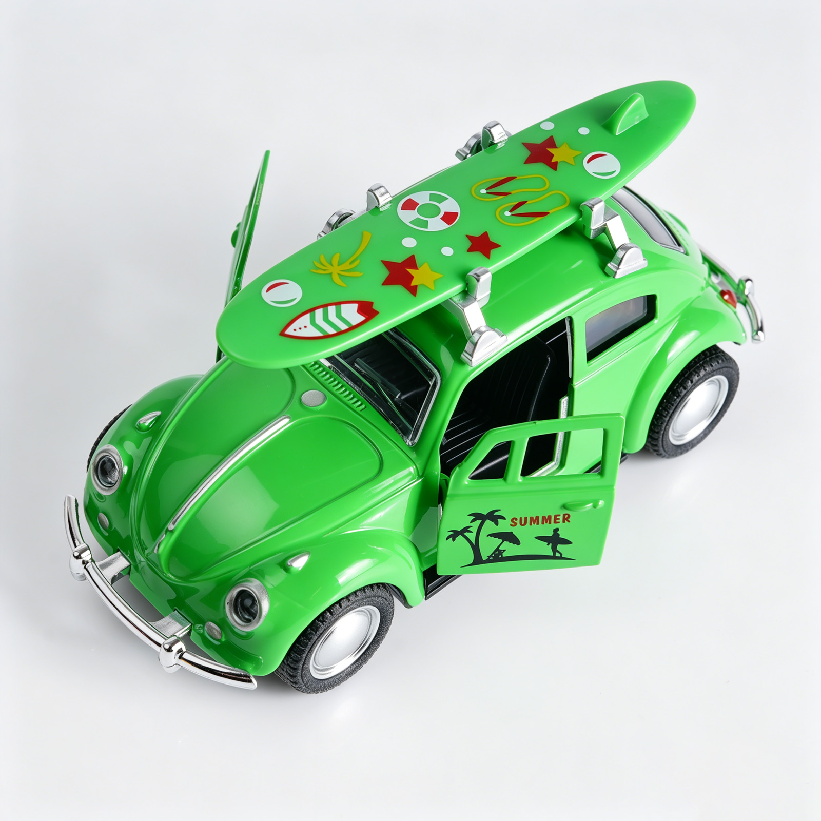 Voiture miniature rétro Green  - Kids Toys Car avis et prix