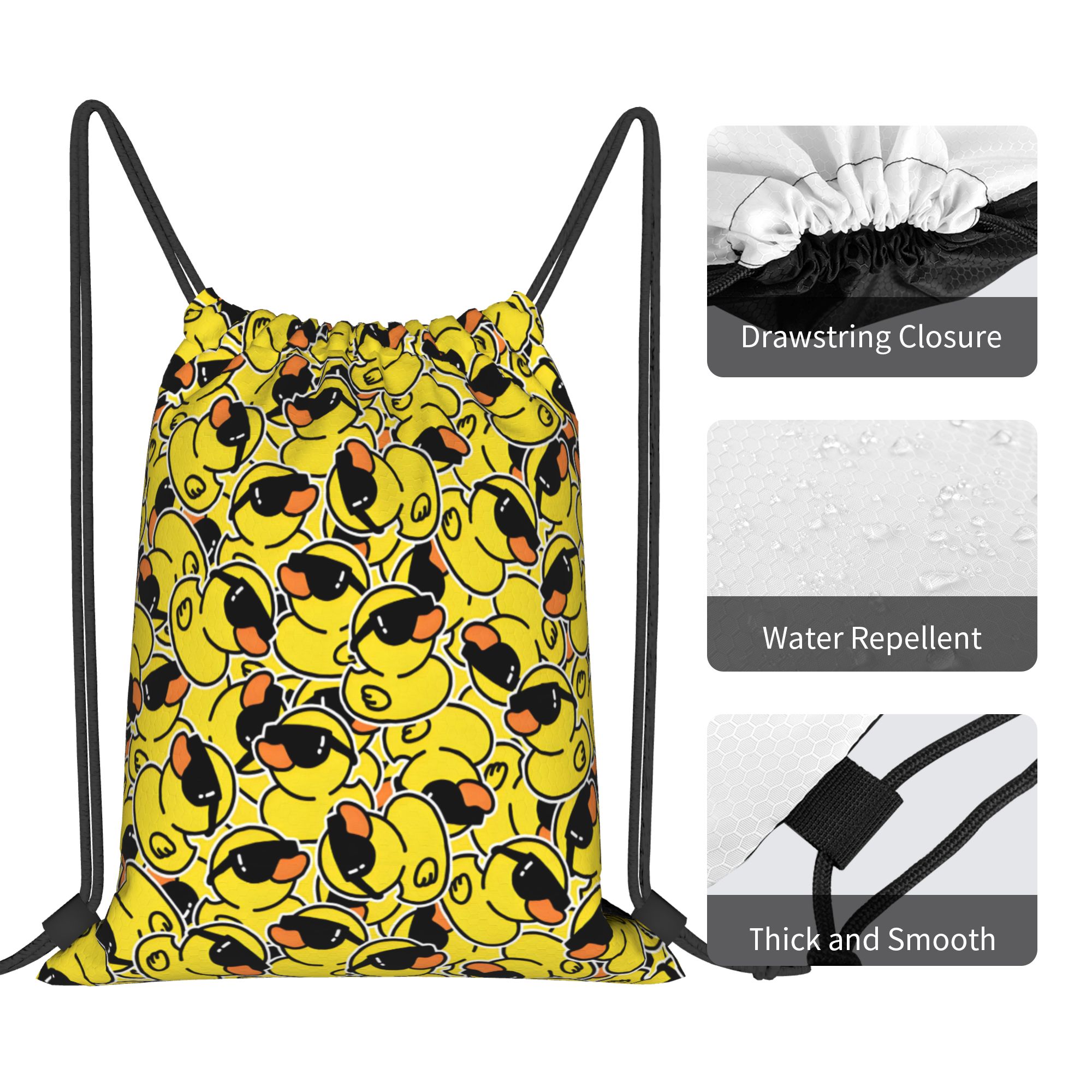 Sac à dos pliable personnalisé - Rubber Duck Bath avis et prix